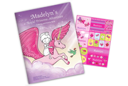 My Royal Princess Adventure Personalized Coloring Book and Sticker Gift Set