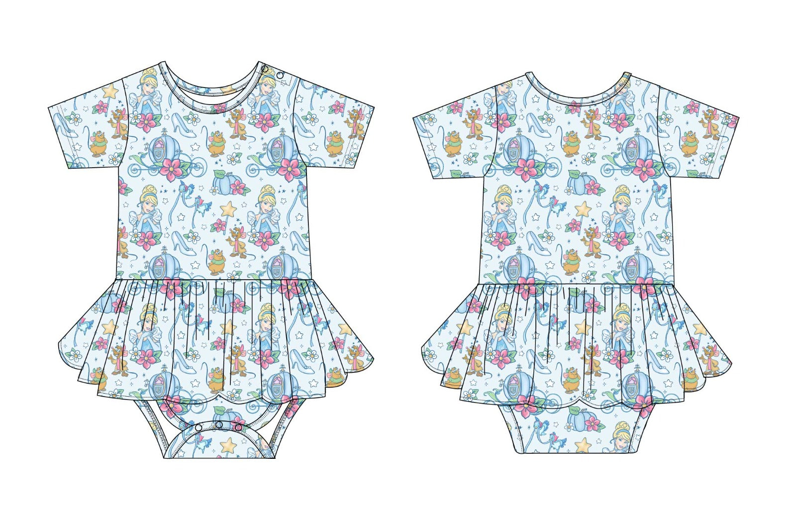 Midnight - Bodysuit Dress