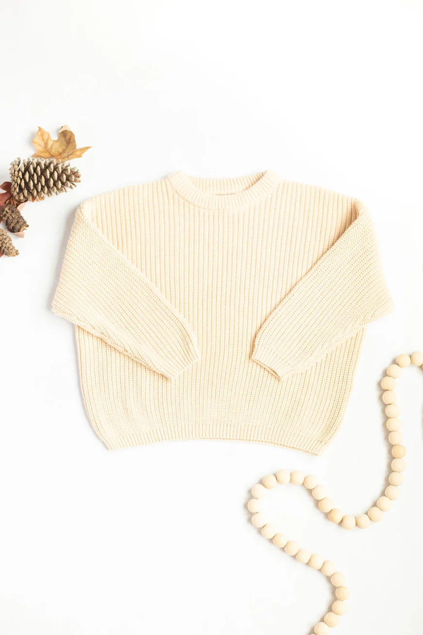 Hand Embroidered Sweater Organic - Halloween Theme