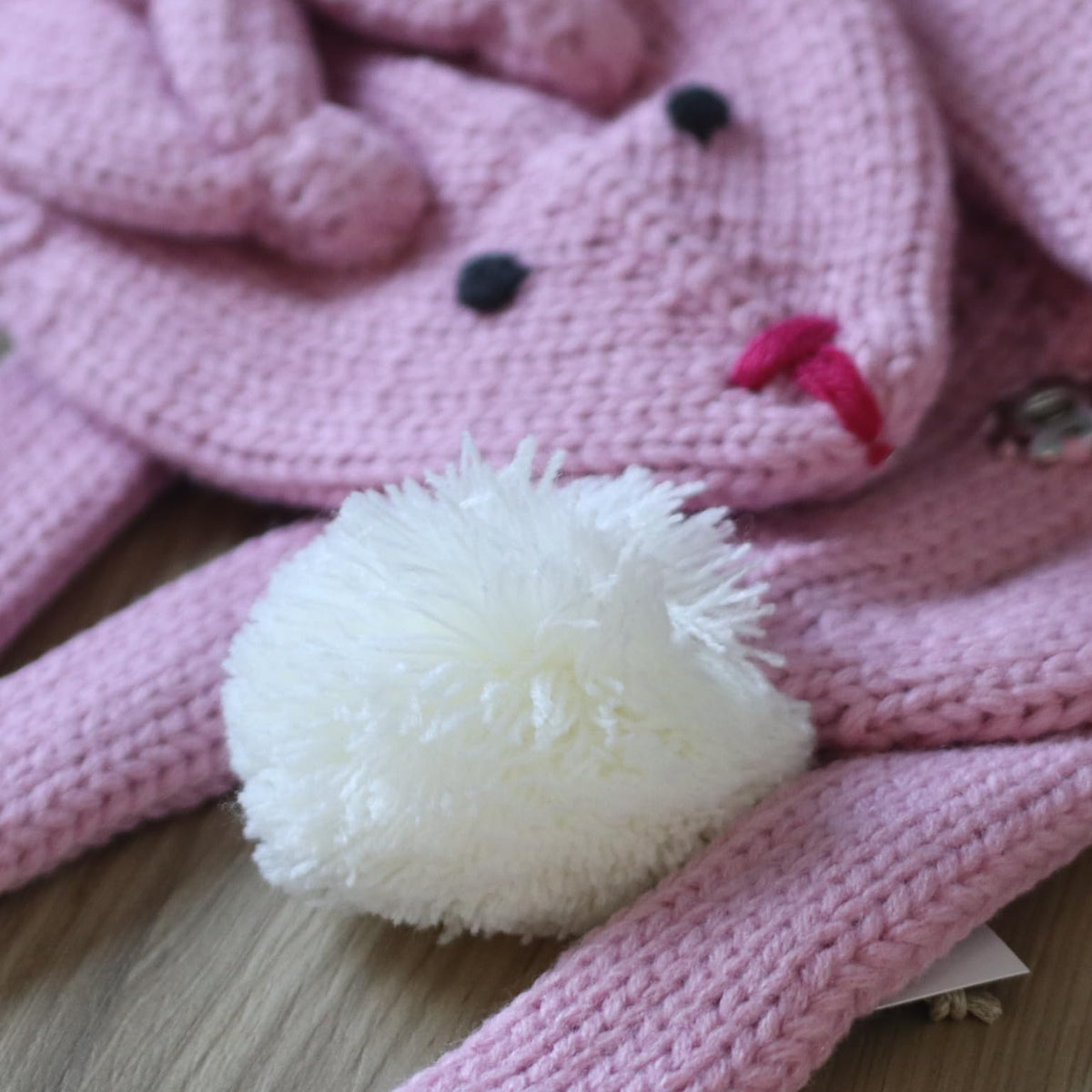 Girls Bunny Rabbit Neck Scarf- (children Age 4/5-12yr) Premium Quality, Novelty Design