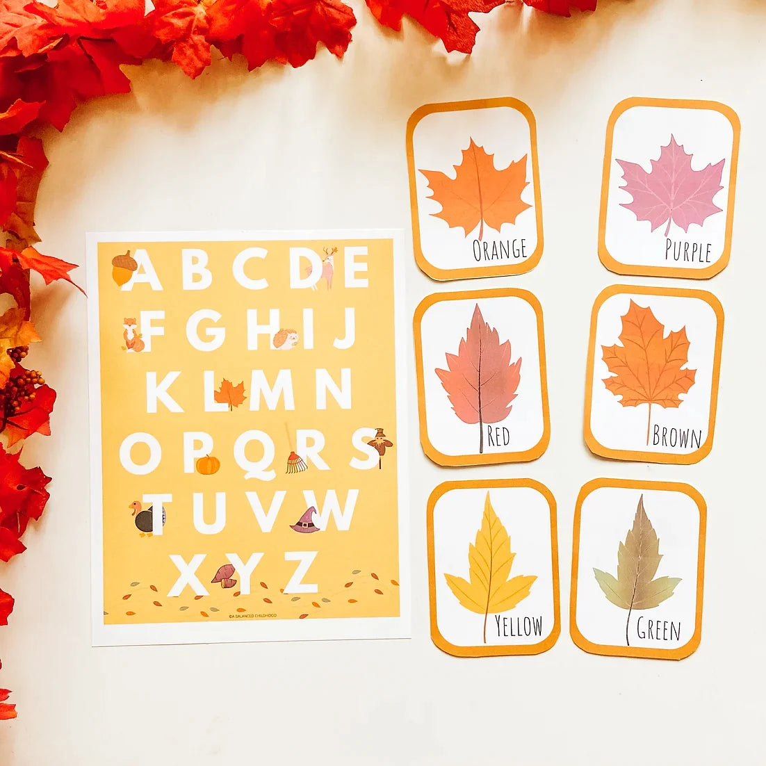 Pre-school Fall Activity Bundle