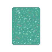 Name Toss Personalized Blanket – Turquoise, Sherpa