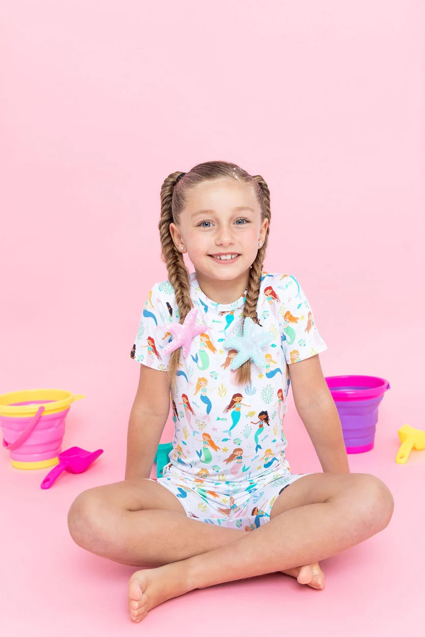 Mermaid Magic Bamboo Short Pj Set