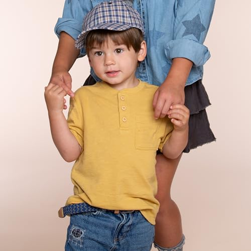 Boys Stretchy Cord Braided Leather Belt - Children's Age (4-7 Y) (8-14y)