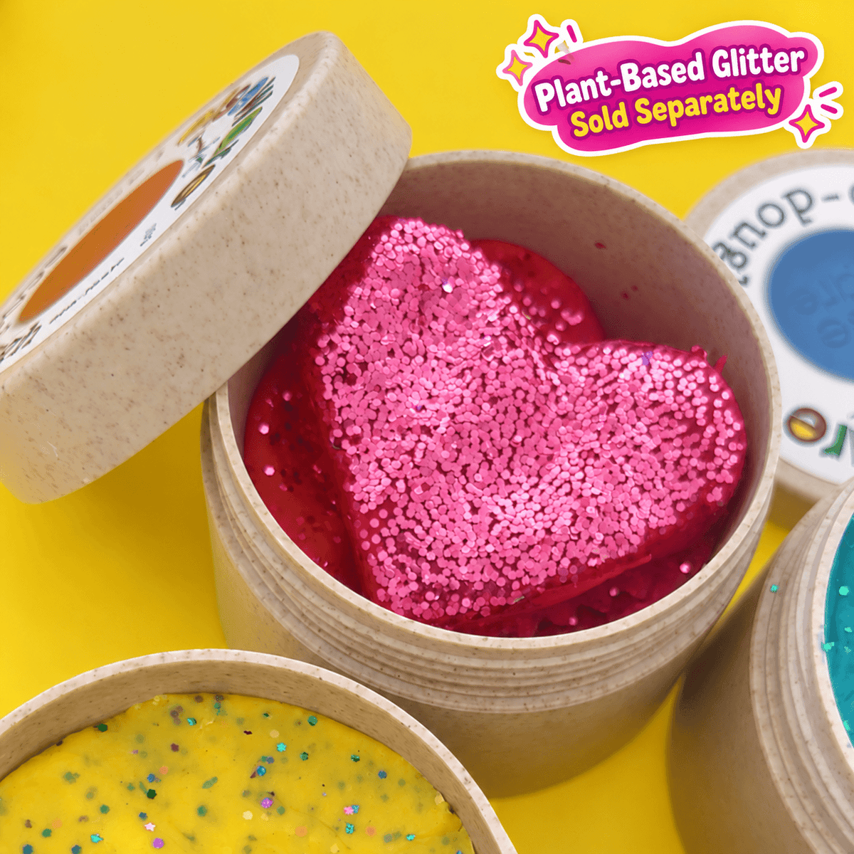Eco-dough (4-pack) – Natural, Non-toxic Multi-colors