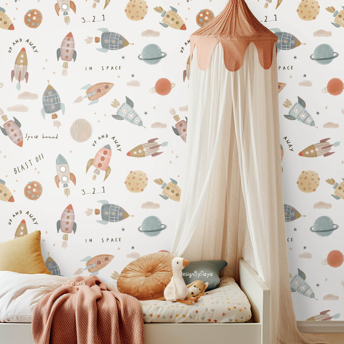 Camping Wallpaper - Nursery Wall Decor Wallpapers