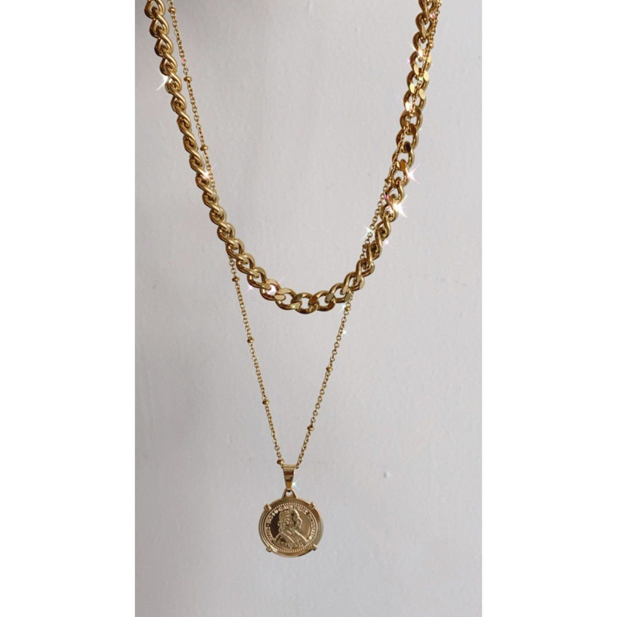 Edina Coin Necklace