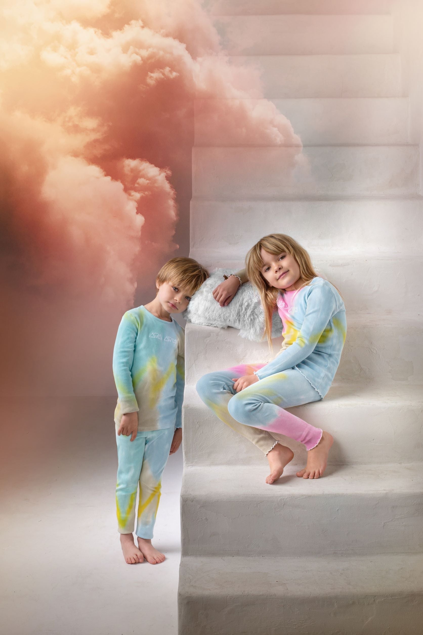 Tie Dye Loungewear Set, Girl