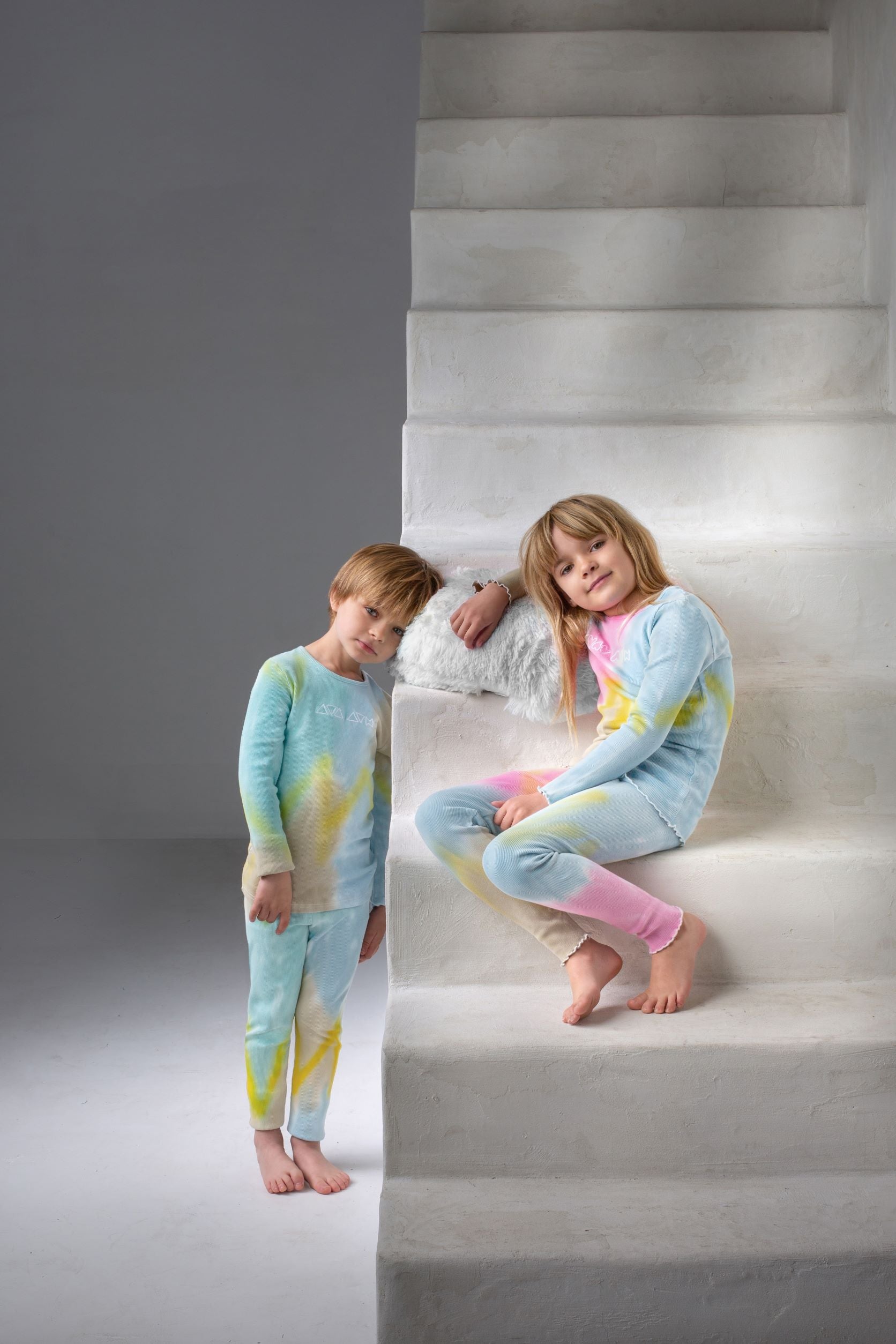 Tie Dye Loungwear Set, Boy