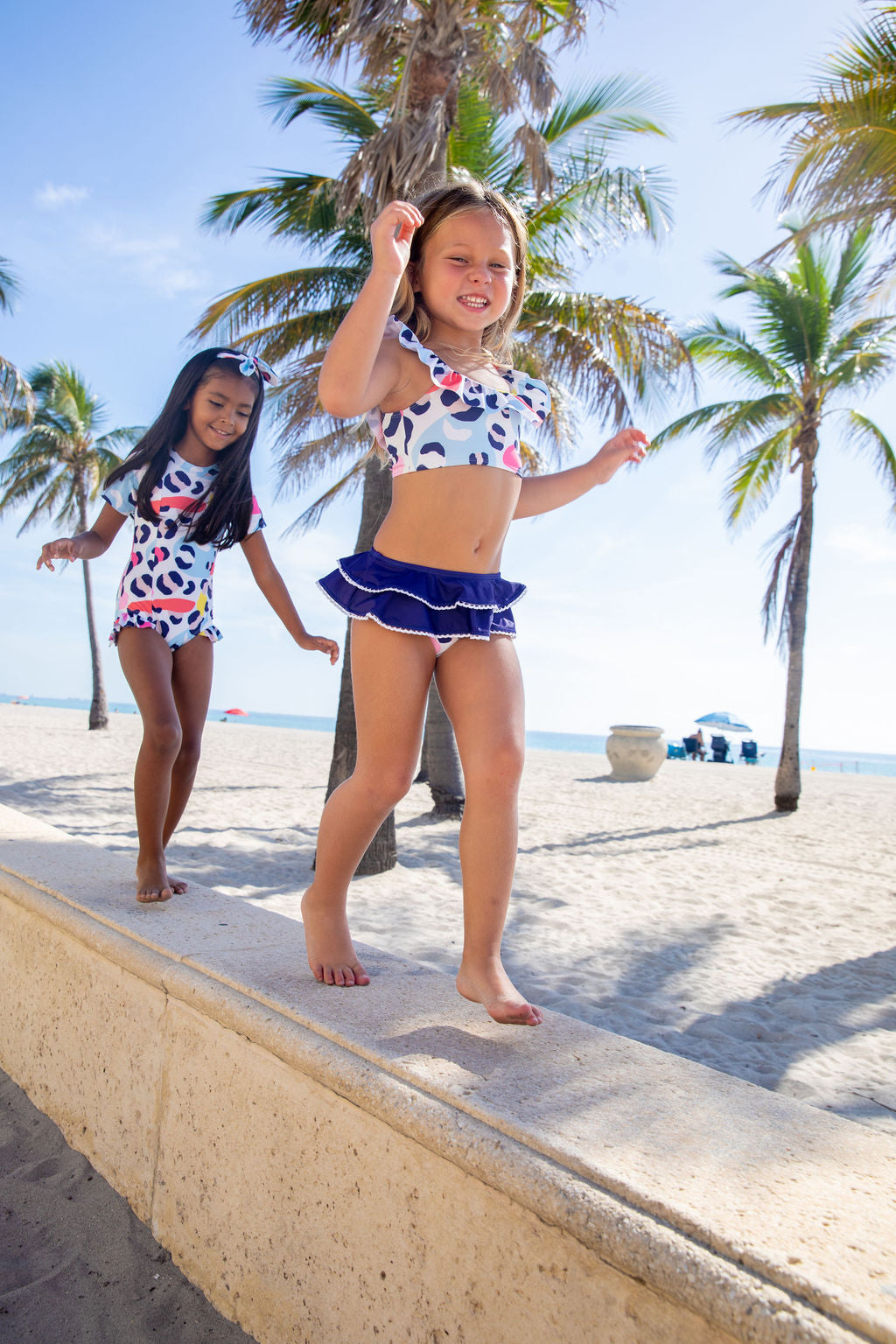 Belize Seascape Two Piece Swimsuit