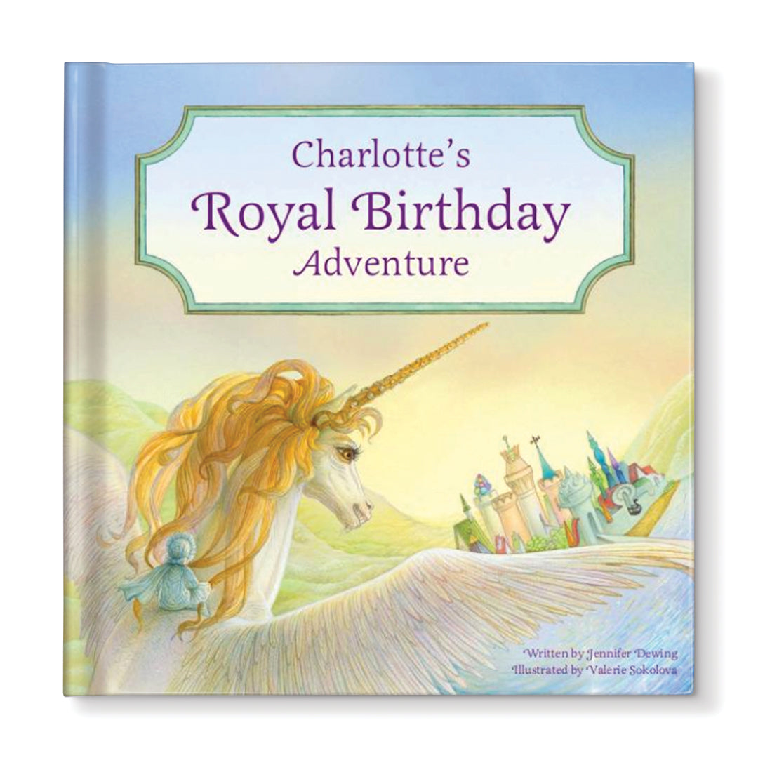 My Royal Birthday Adventure Personalized Book, Unicorn Edition