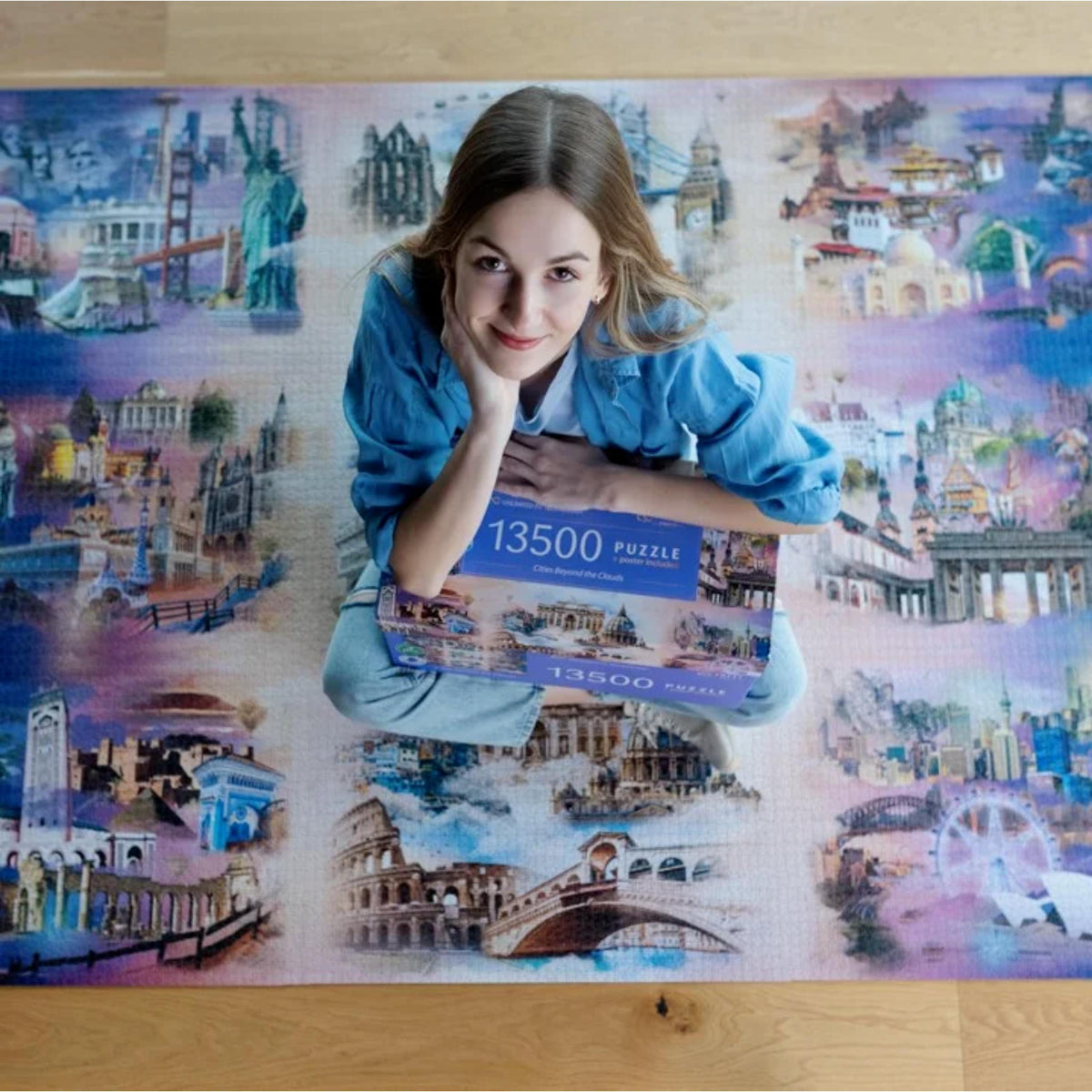 Prime Cities Beyond The Clouds 13500 Piece Puzzle