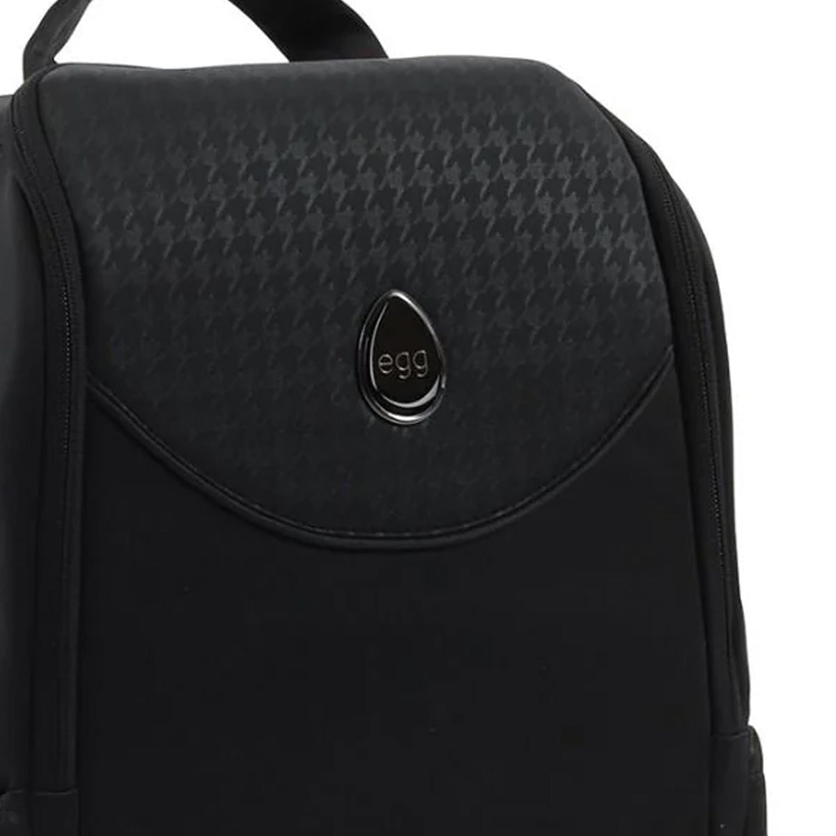 Egg3 Toploader / Diaper Bag - Houndstooth Black