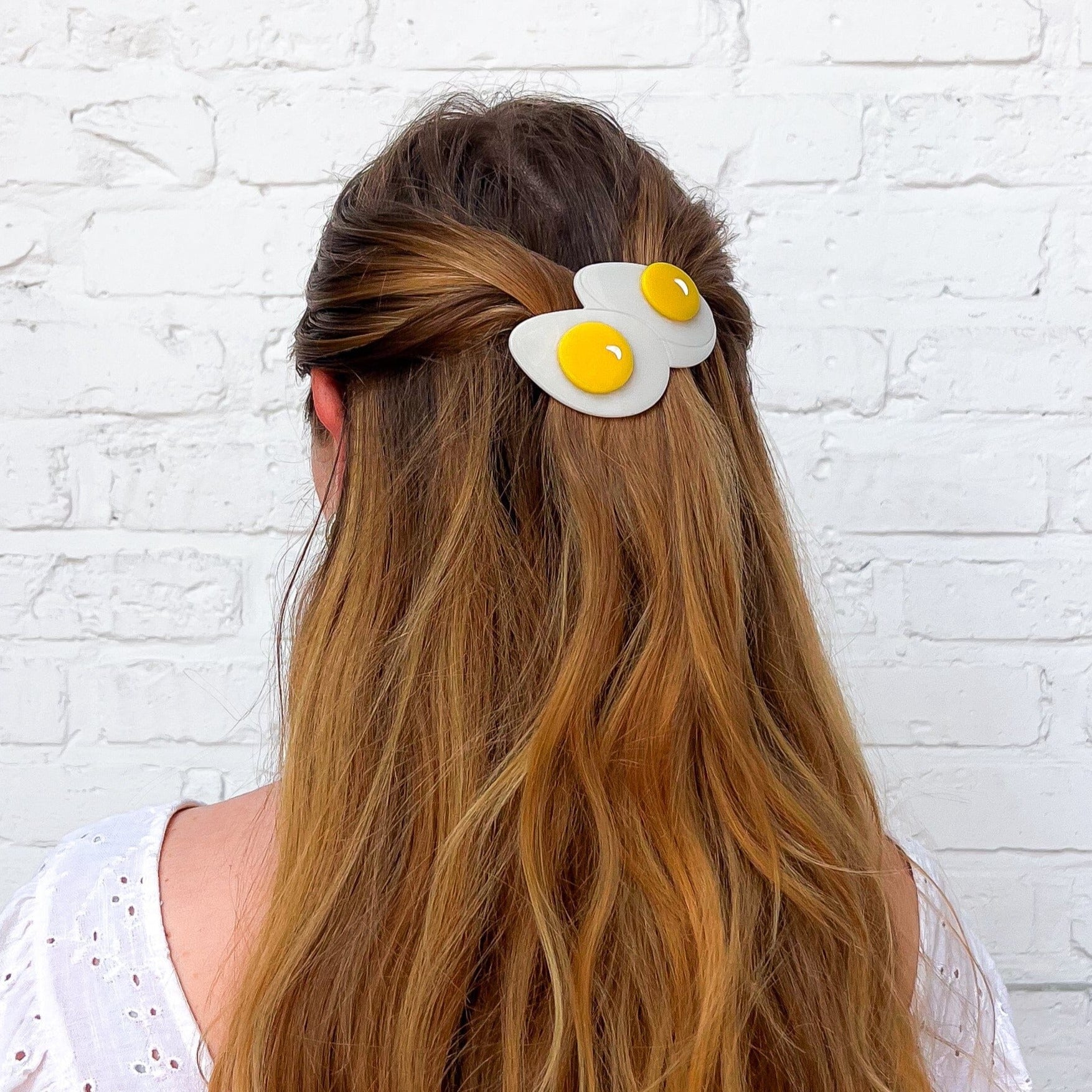 Egg French Barrette