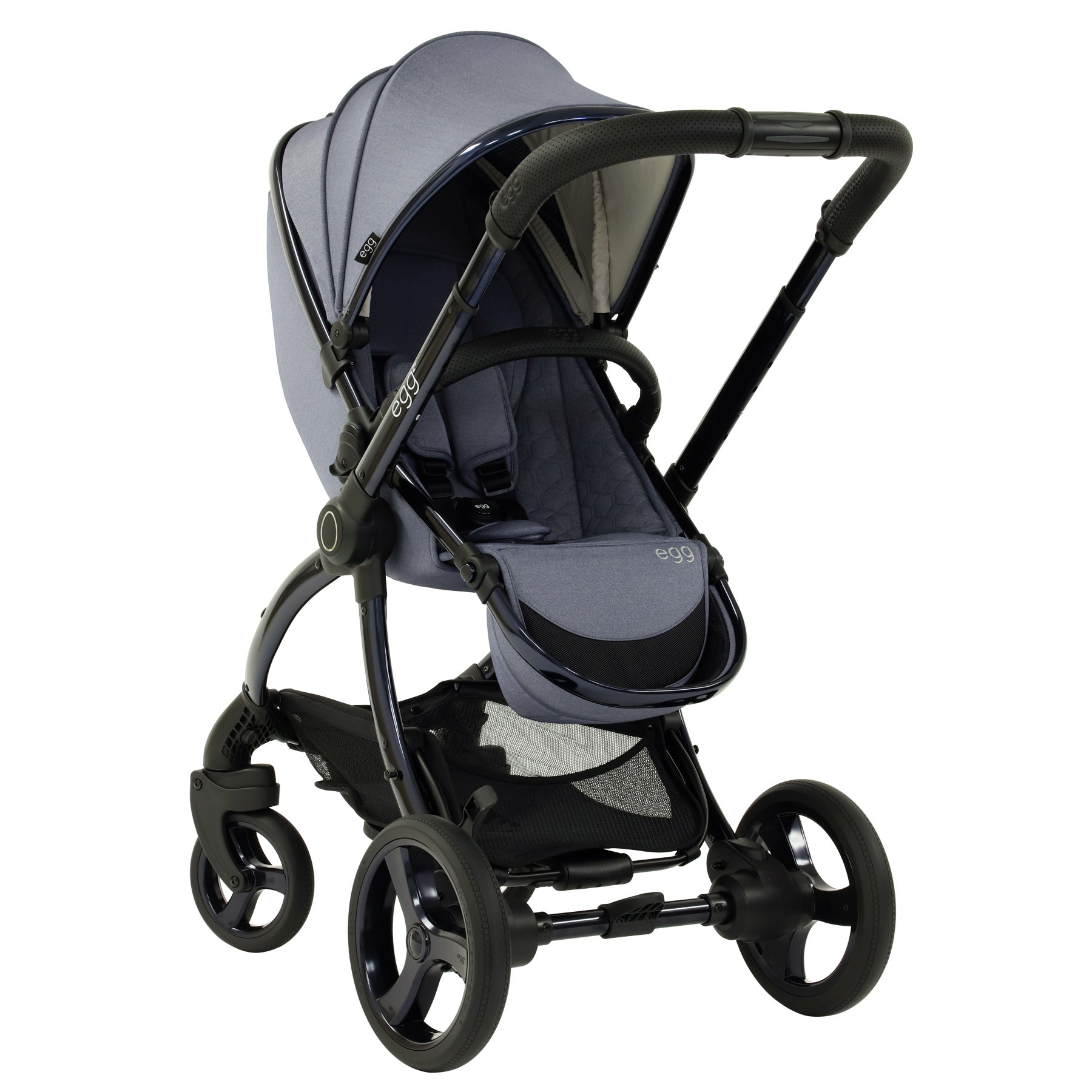 Egg2® Stroller & Carry Cot In Chambray Bundle