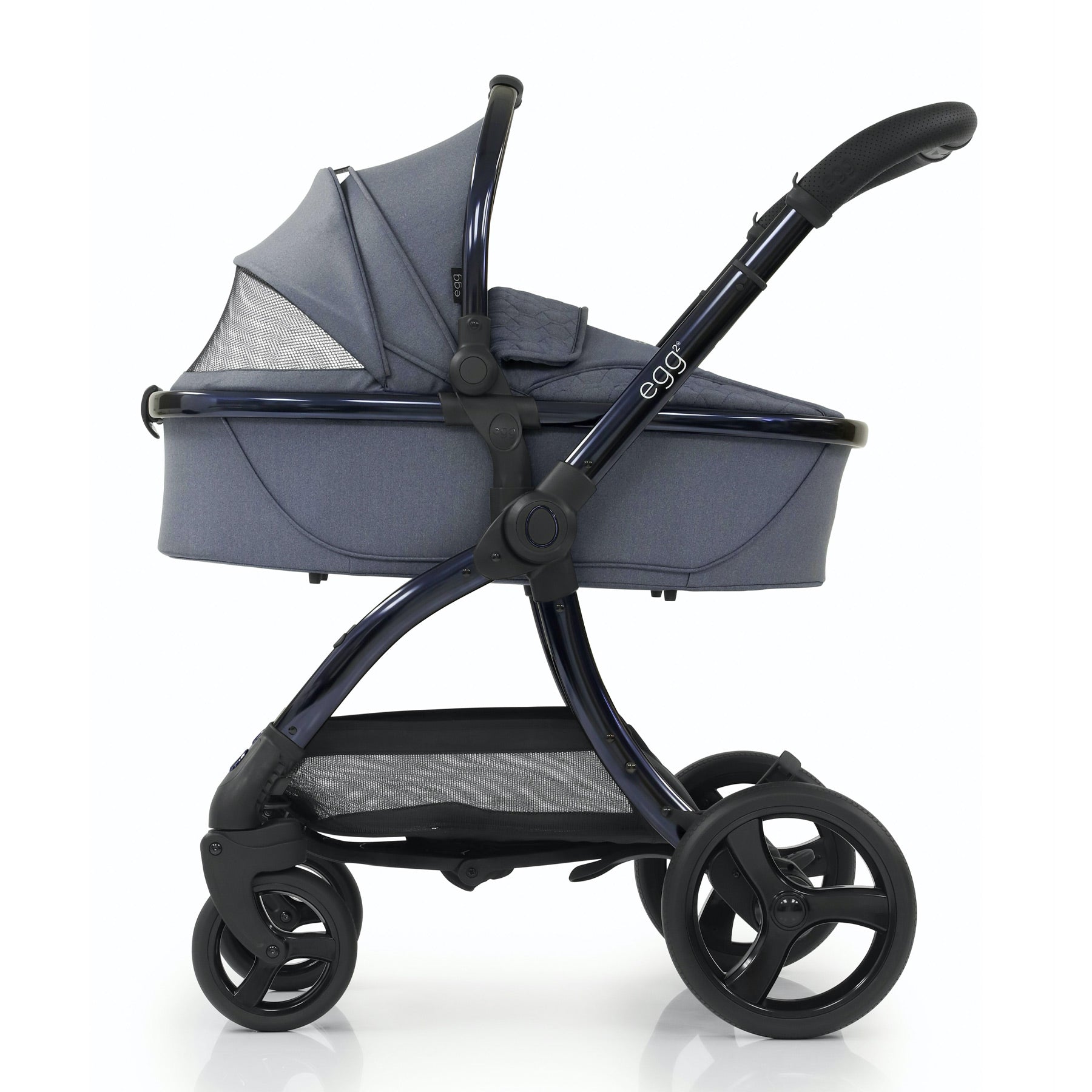 Egg2® Stroller & Carry Cot In Chambray Bundle