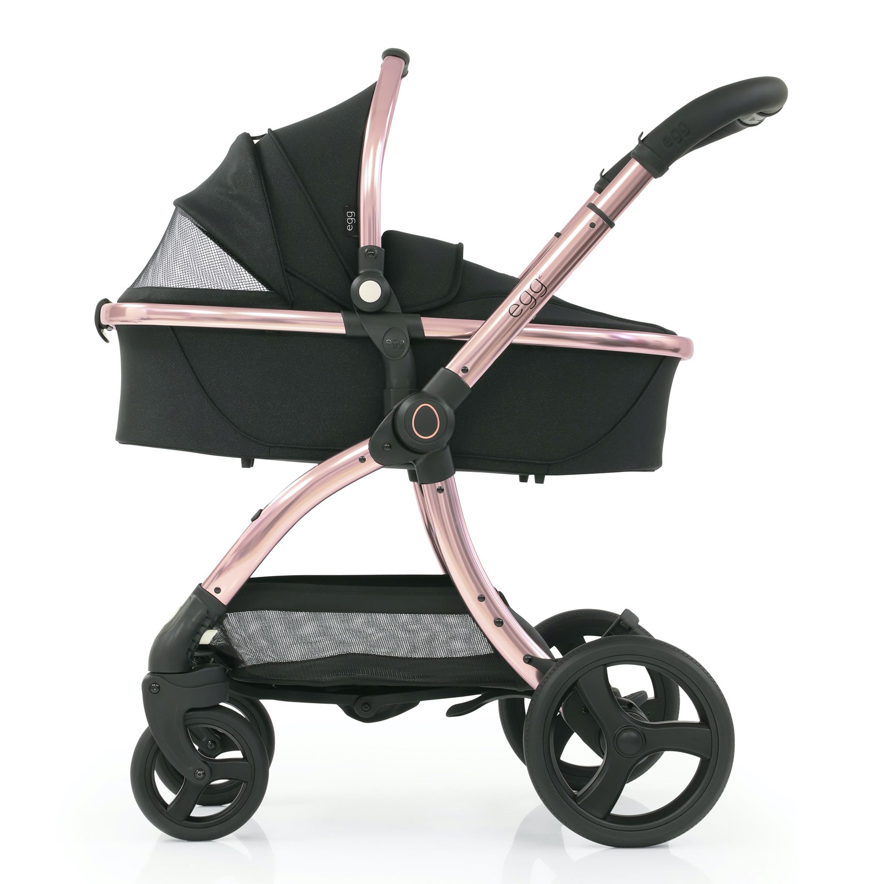 Egg2® Stroller & Carry Cot In Diamond Black Bundle