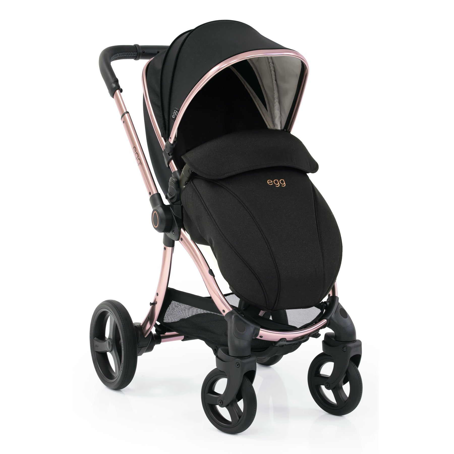 Egg2® Stroller & Carry Cot In Diamond Black Bundle