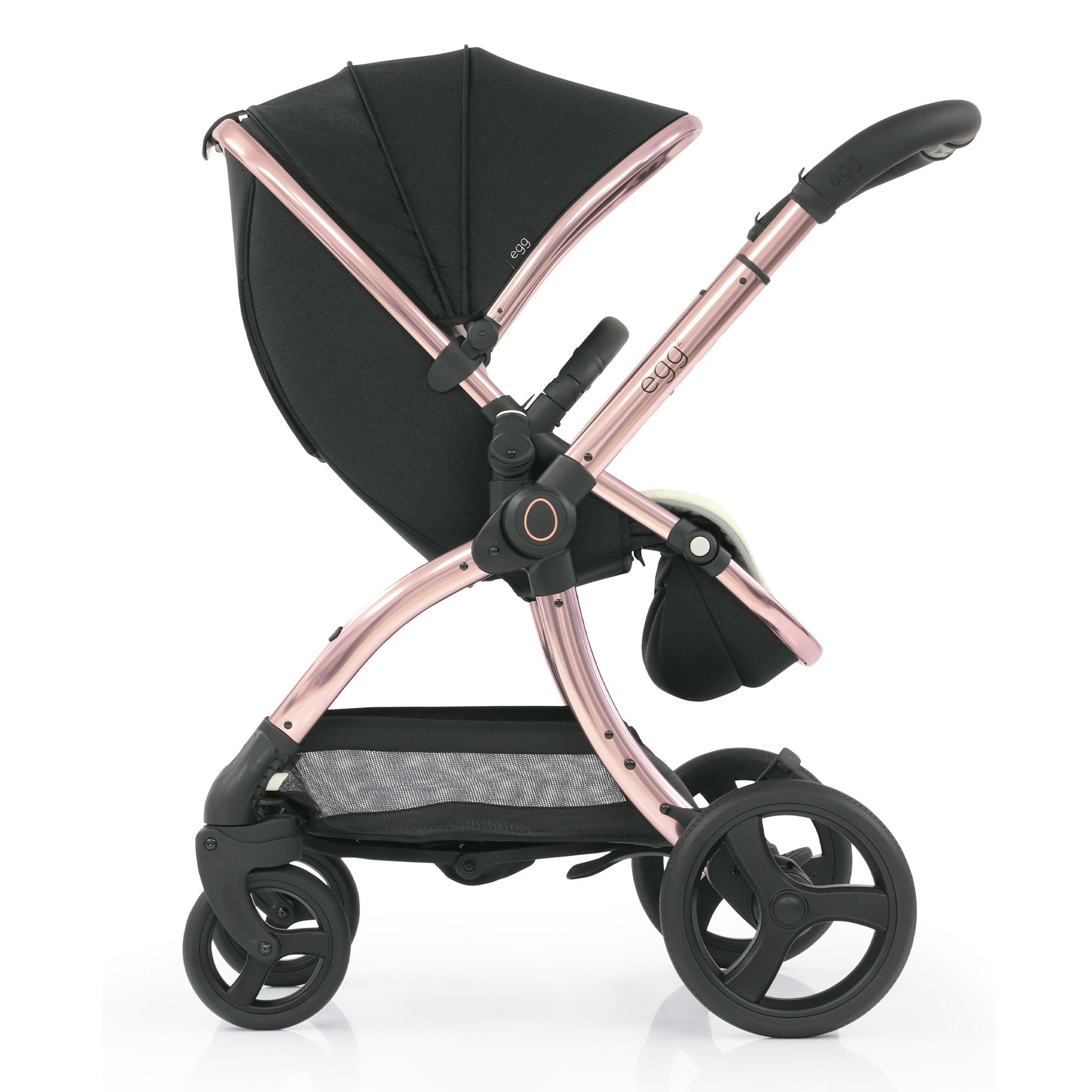 Egg2® Stroller & Carry Cot In Diamond Black Bundle