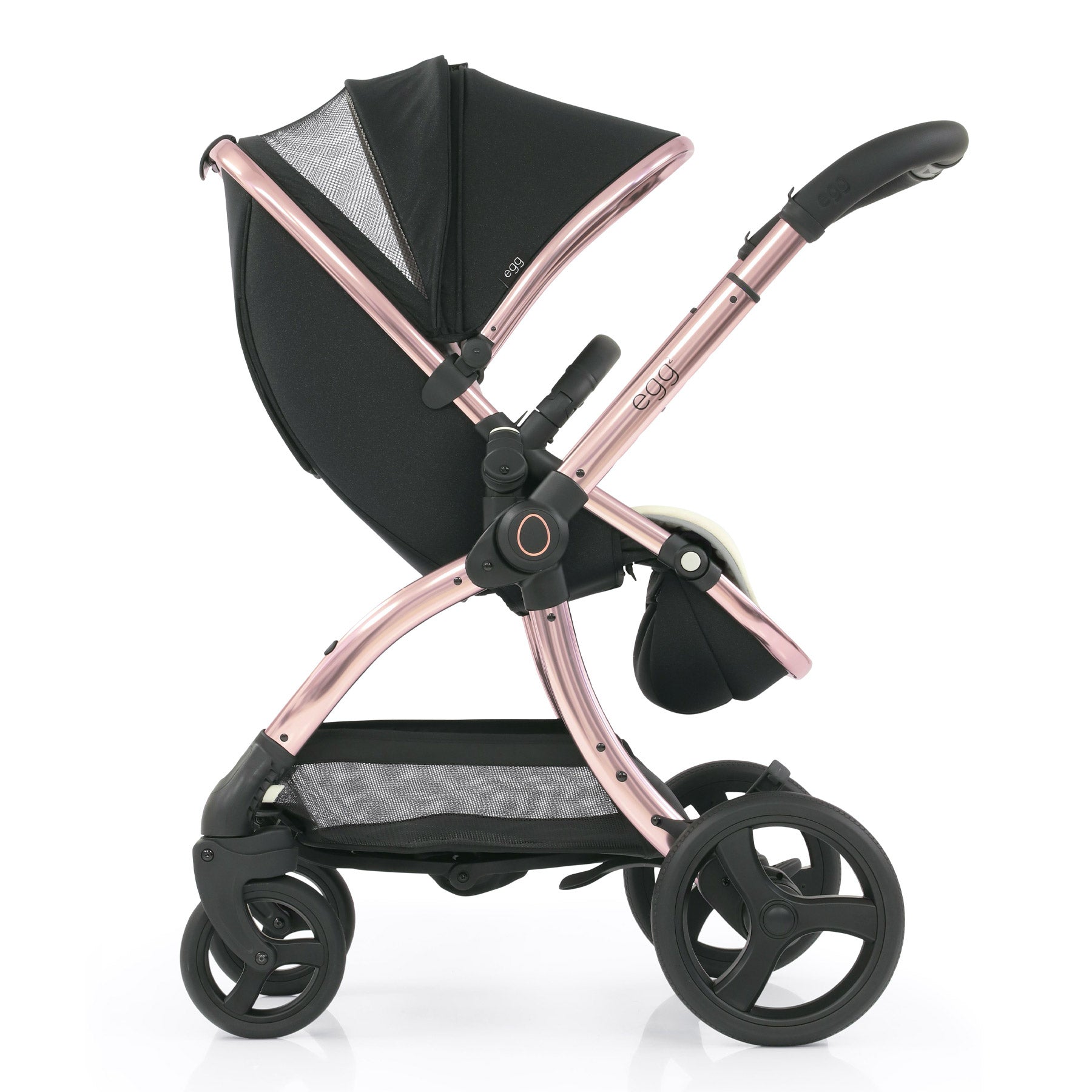 Egg2® Stroller & Carry Cot In Diamond Black Bundle