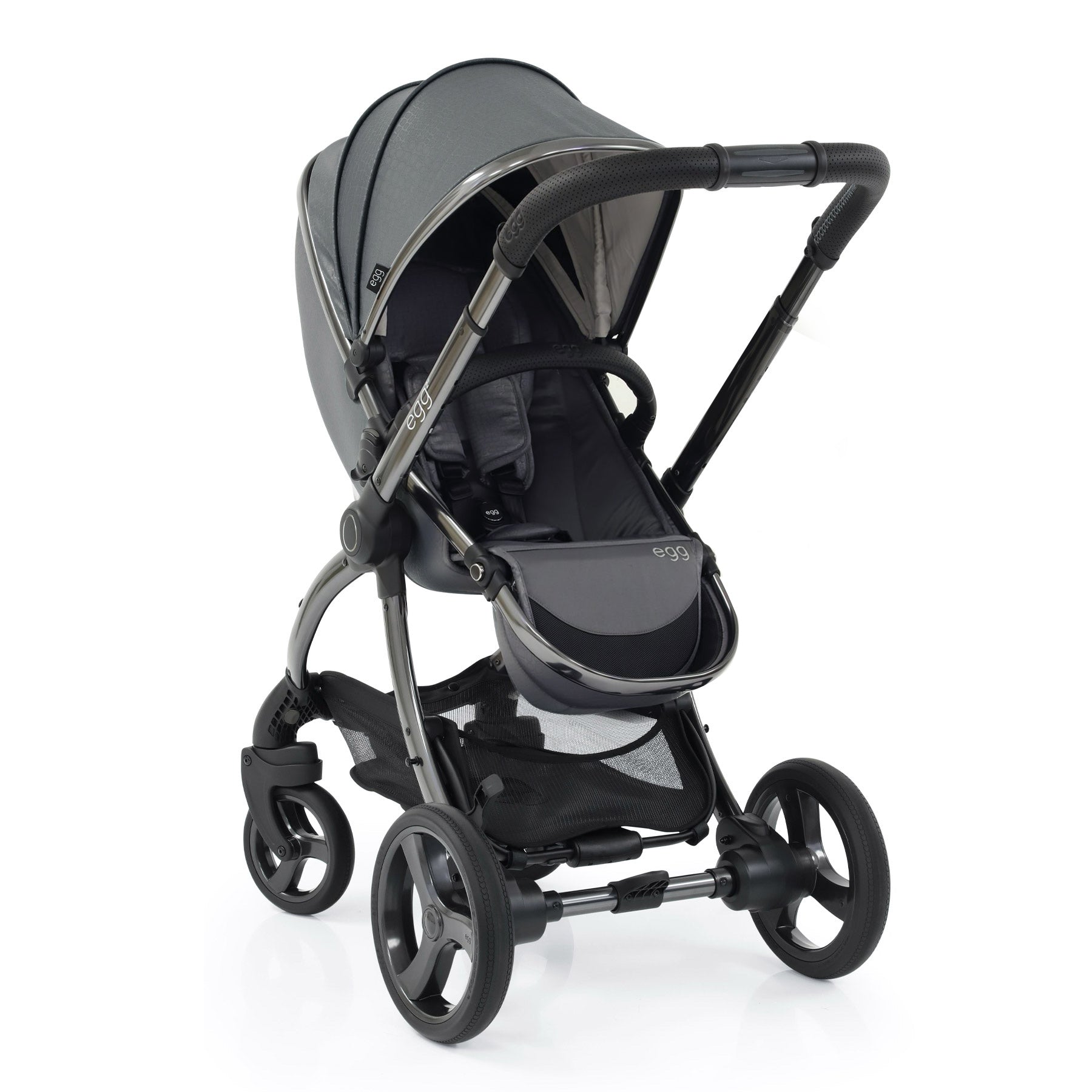 Egg2® Stroller & Carry Cot In Jurassic Grey Bundle