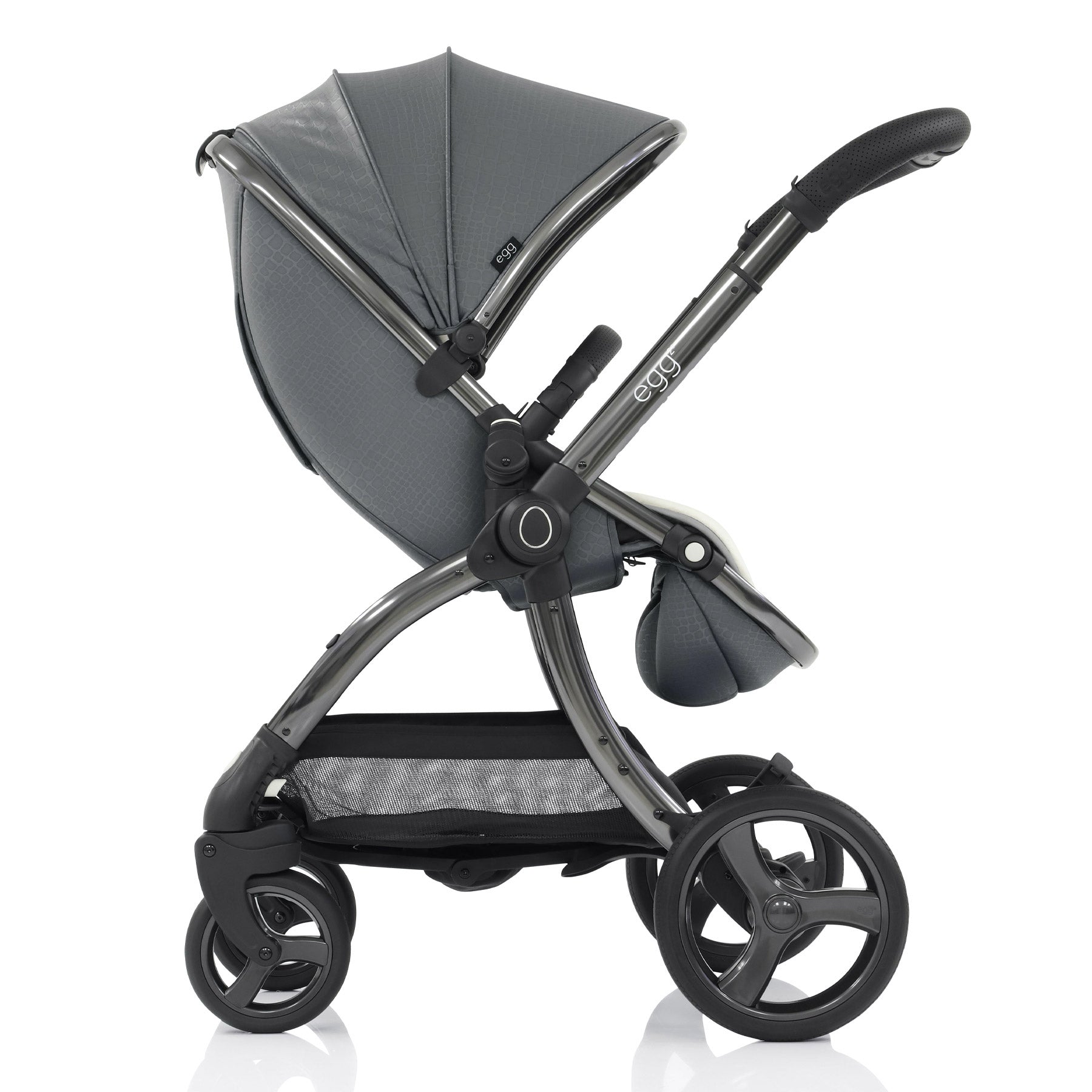 Egg2® Stroller & Carry Cot In Jurassic Grey Bundle