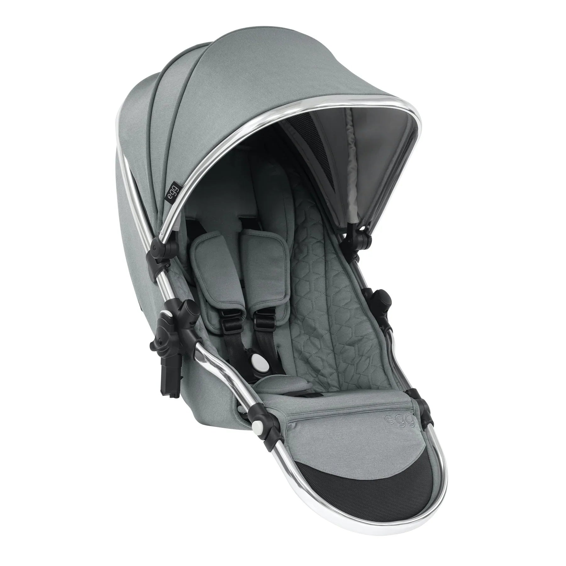 Egg2® Double Stroller In Monument Grey