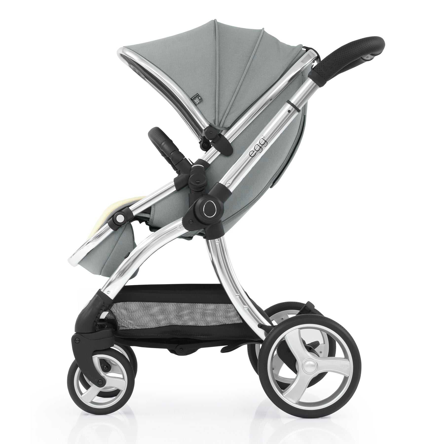 Egg2® Stroller & Carry Cot In Monument Grey Bundle