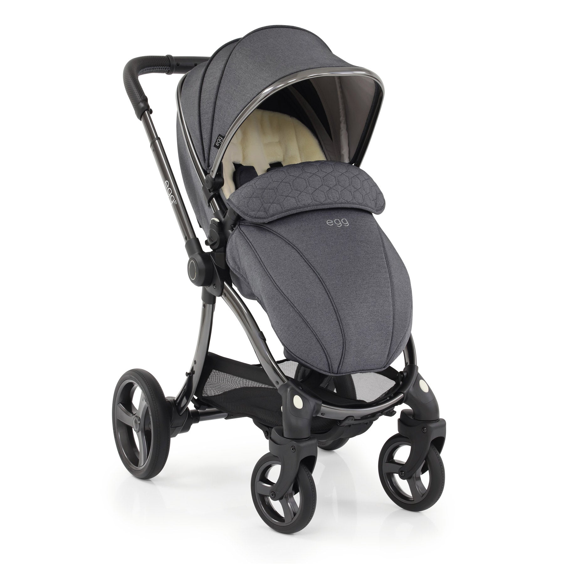 Egg2® Stroller & Carry Cot In Quartz Bundle