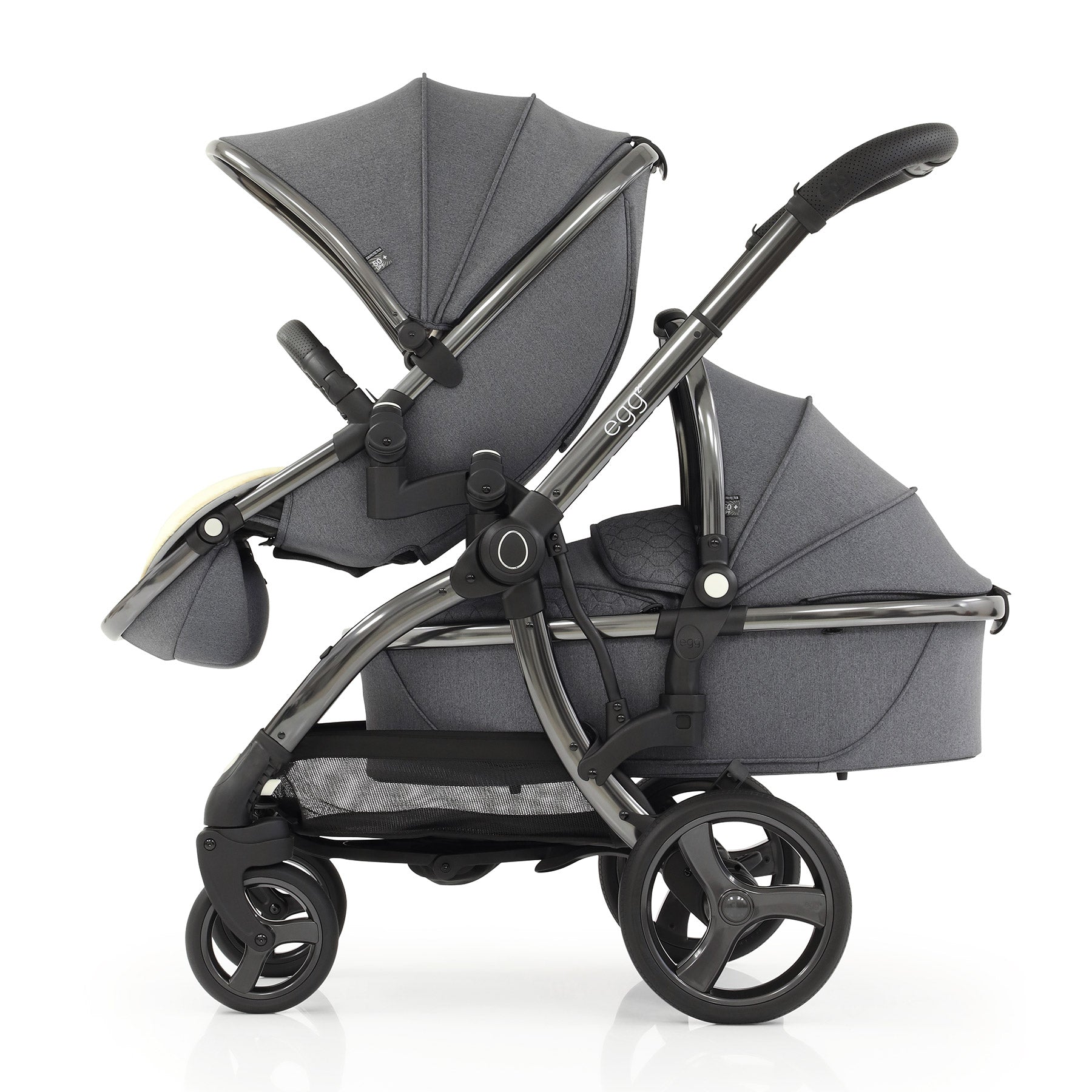 Egg2® Stroller & Carry Cot In Quartz Bundle