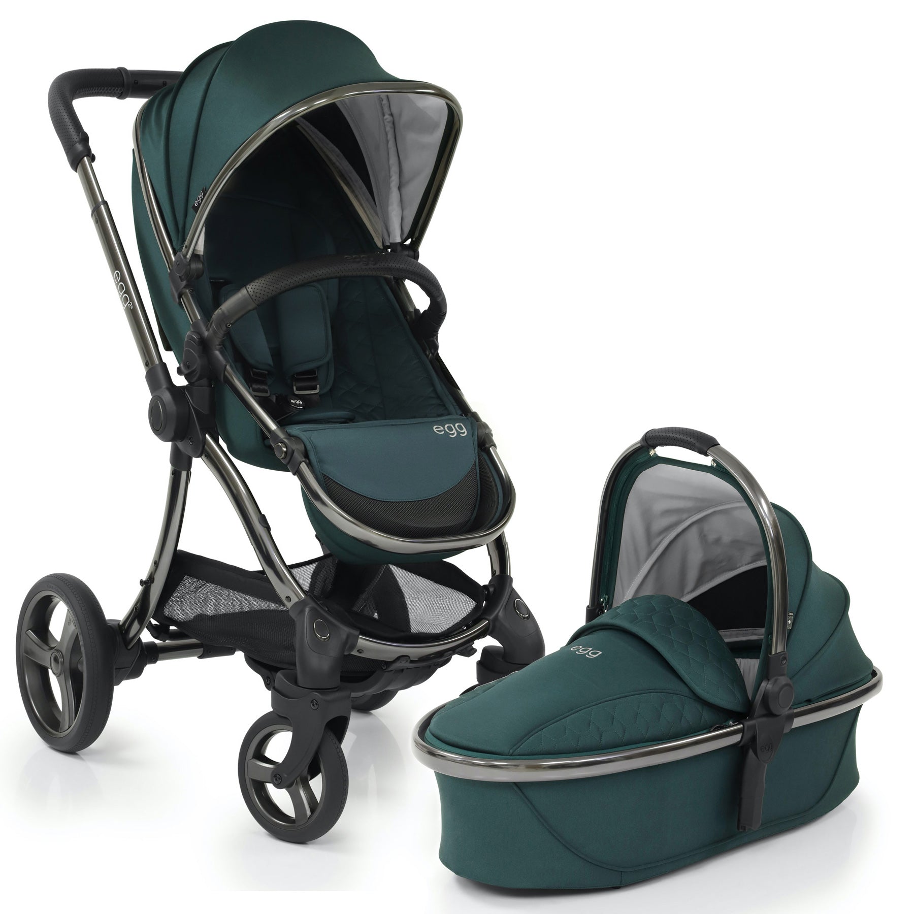 Egg2® Stroller & Carry Cot In Sherwood Bundle