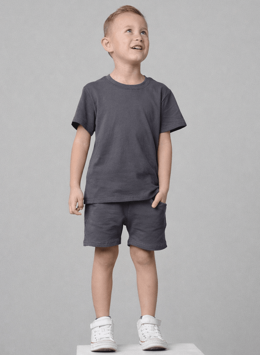 Elevated Tee - Iron