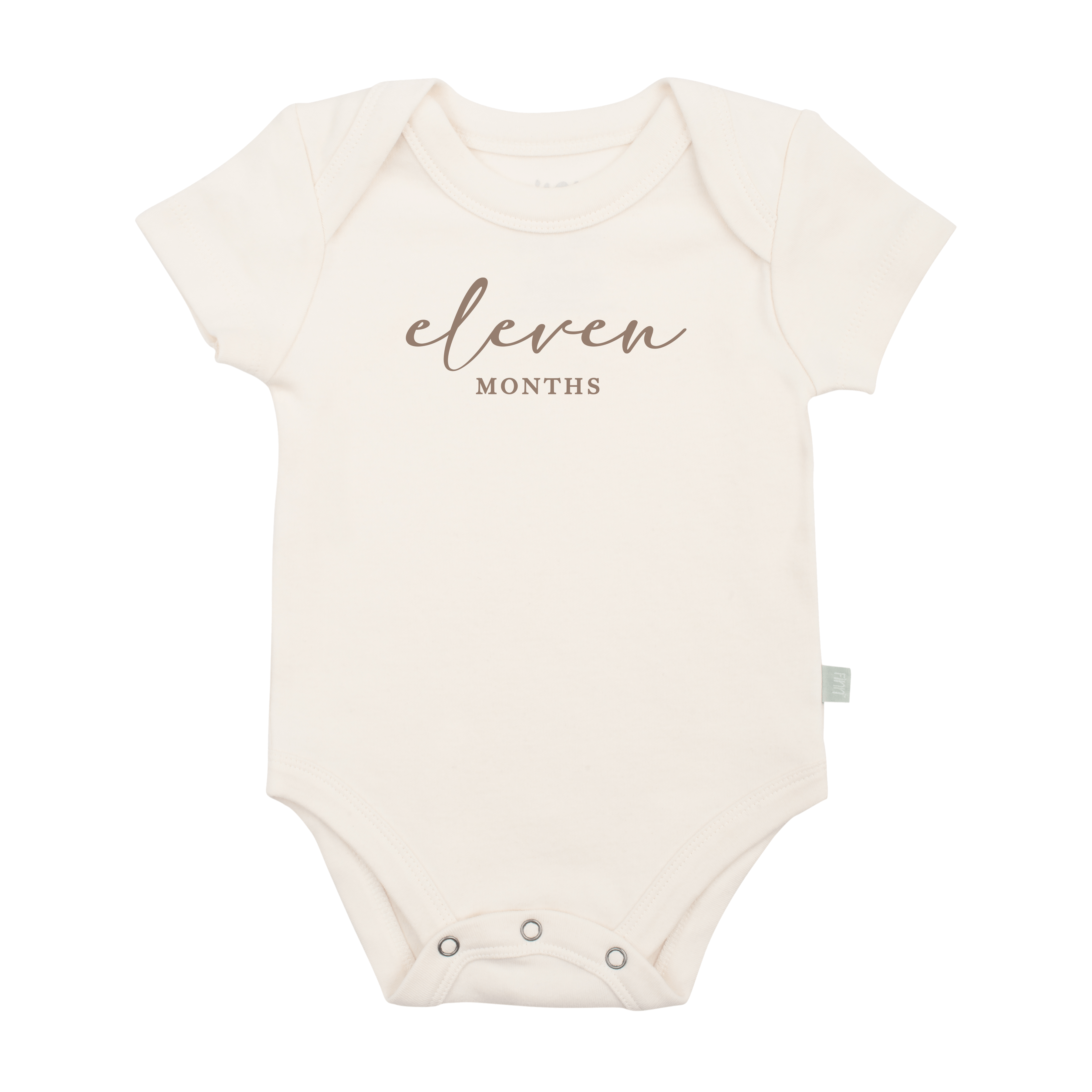 Graphic Bodysuit | Eleven Months Milestone Taupe