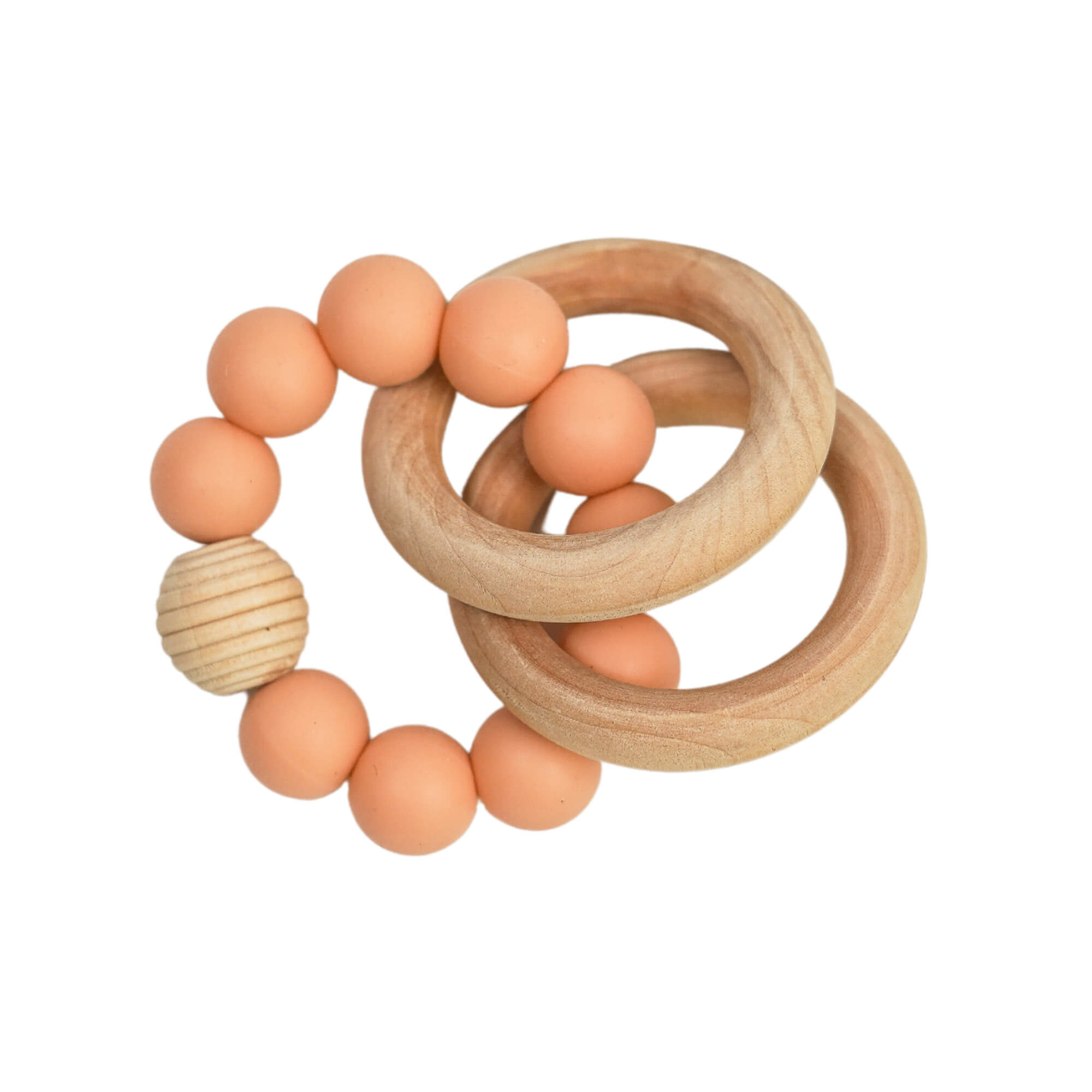 Silicone Beaded Teether Bangles