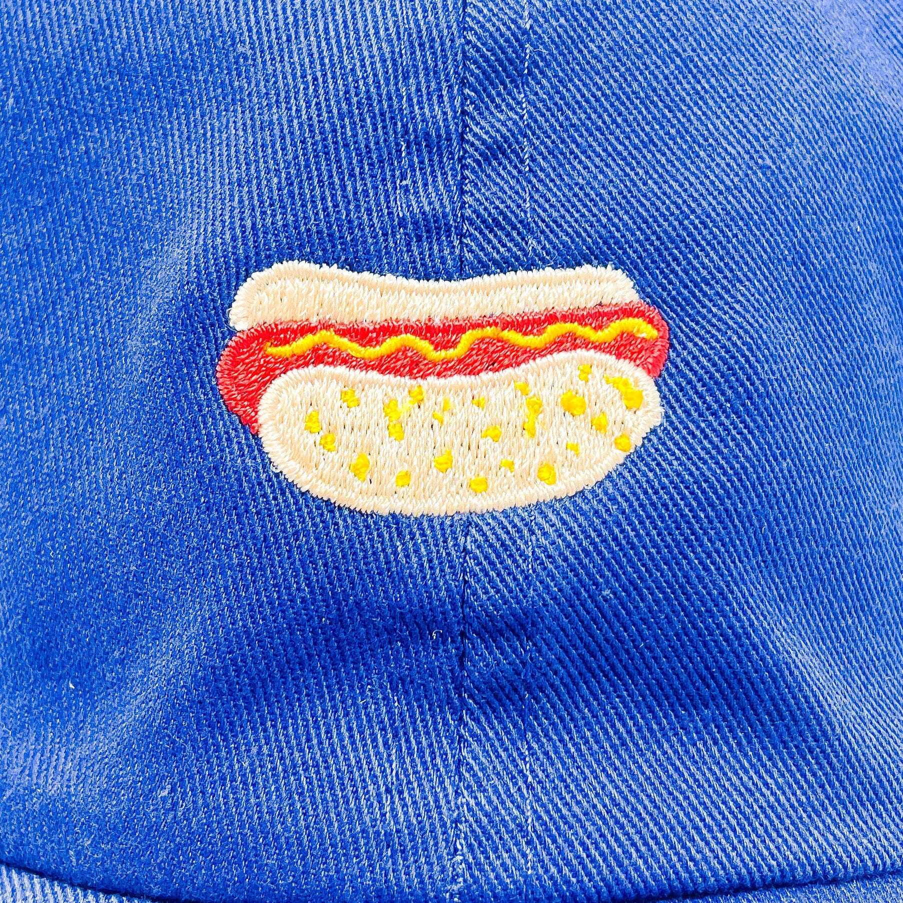 Embroidered Hot Dog Hat
