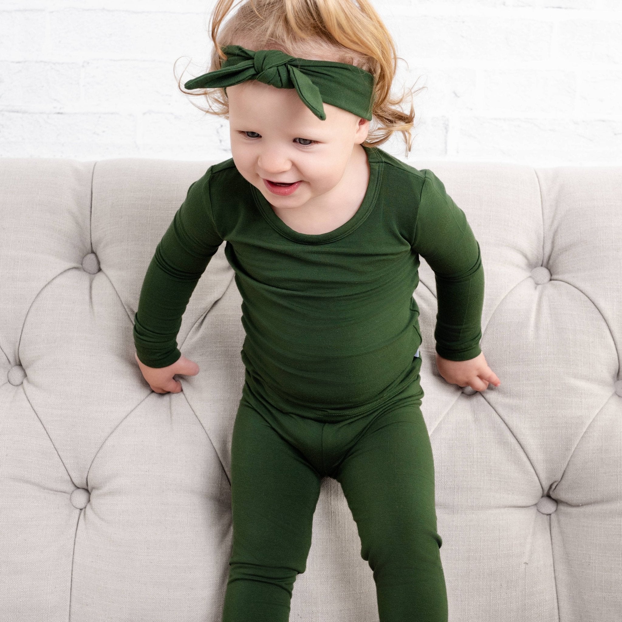Emerald Long Sleeve Pj's