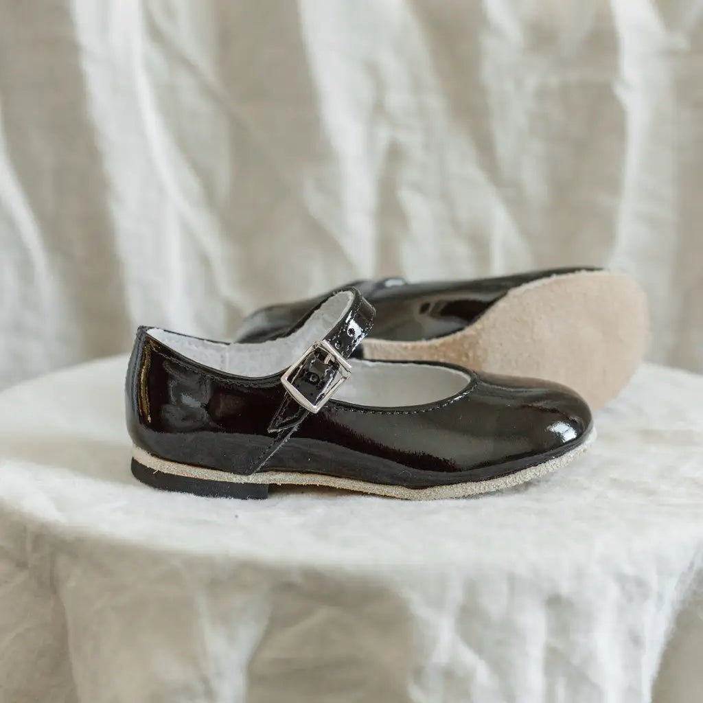 Emma Mary Jane - Black Patent