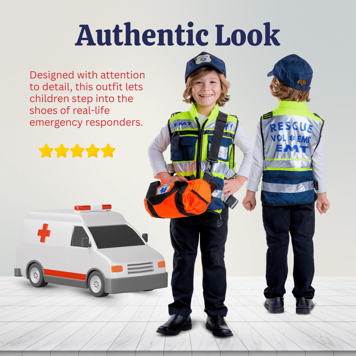 Emt Costume - Kids