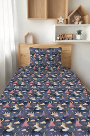 Enchanted Empire Twin Fitted Sheet And Pillowcase Set