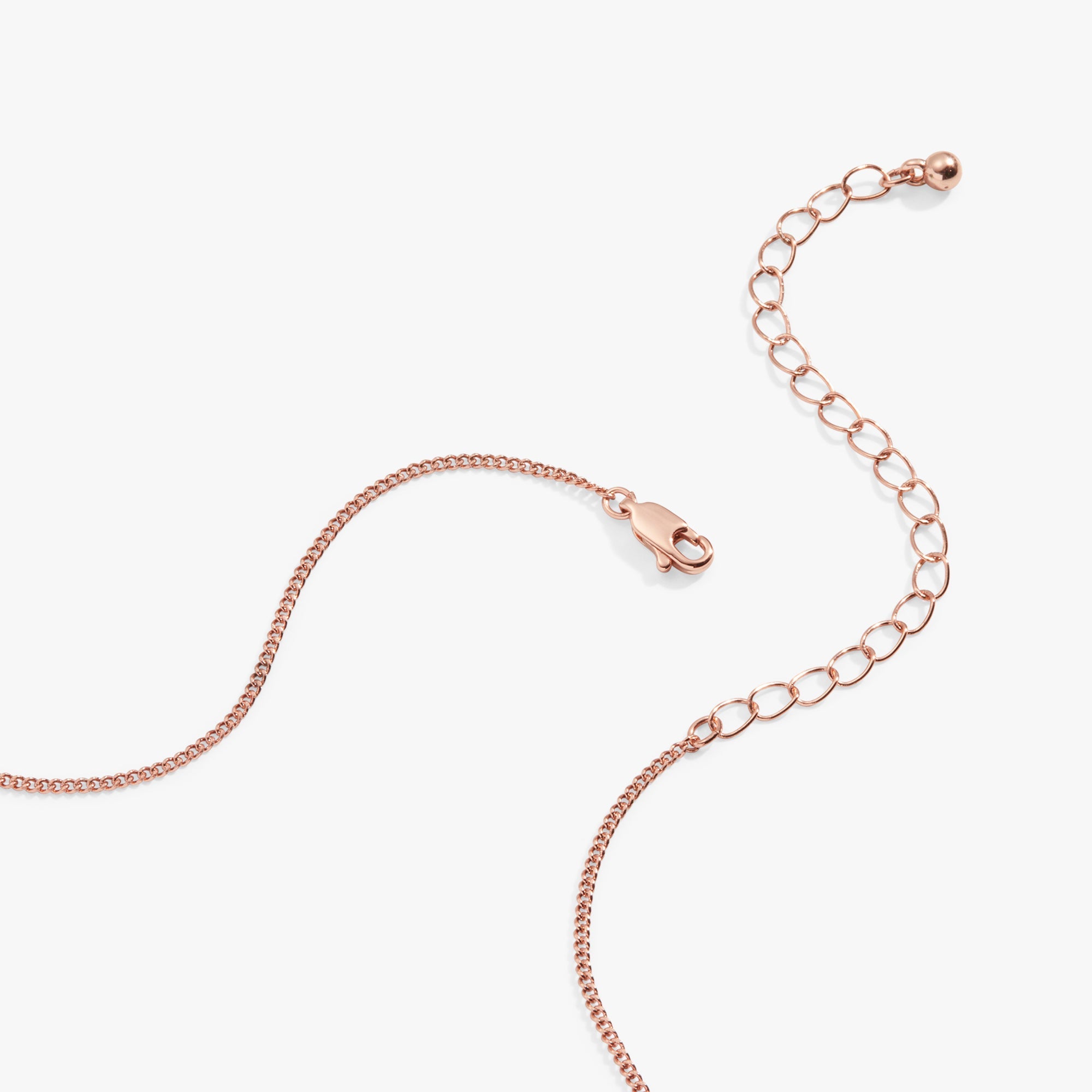Bar Necklace With Crystal Accent