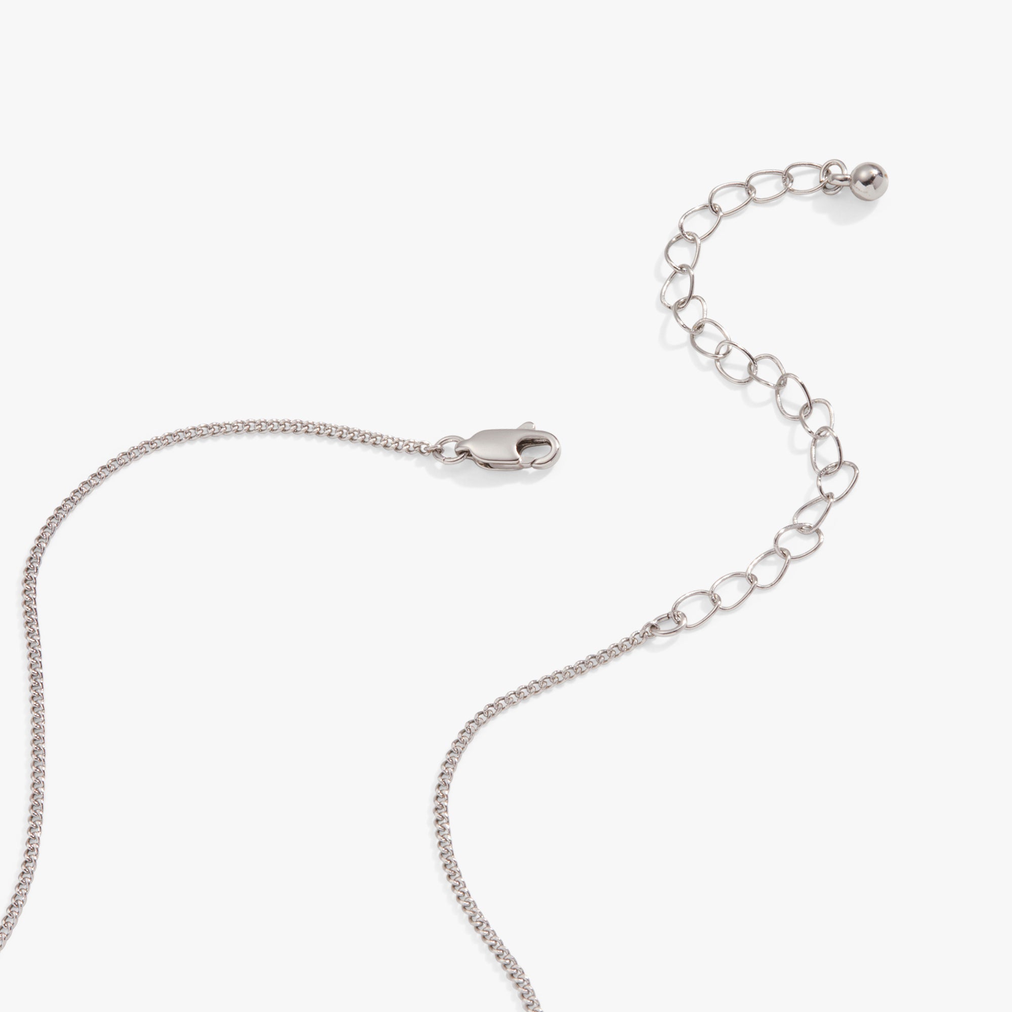 Bar Necklace With Crystal Accent