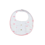 Eny | Girls Bow-print Cotton Bib