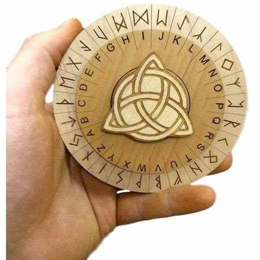Escape Room Cipher Wheel – Norse Runes Puzzle Prop