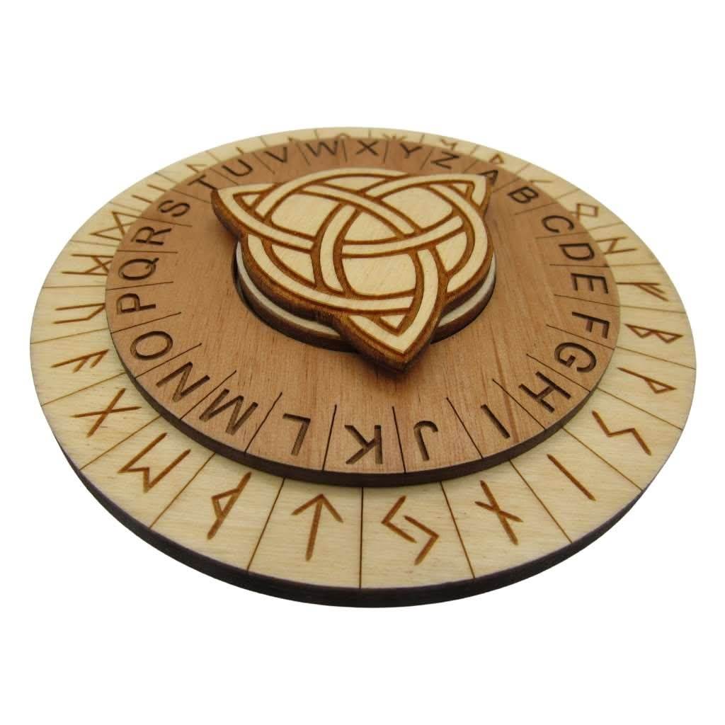 Escape Room Cipher Wheel – Norse Runes Puzzle Prop