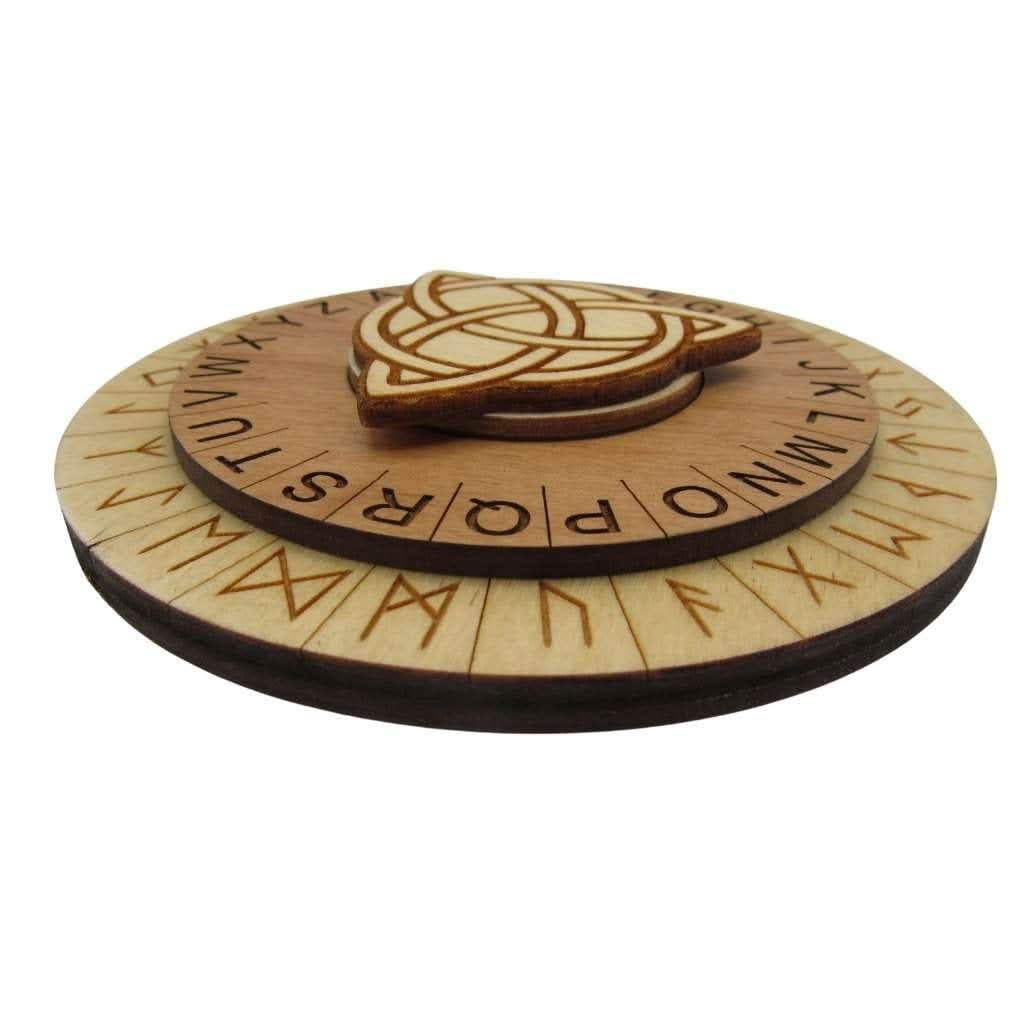 Escape Room Cipher Wheel – Norse Runes Puzzle Prop