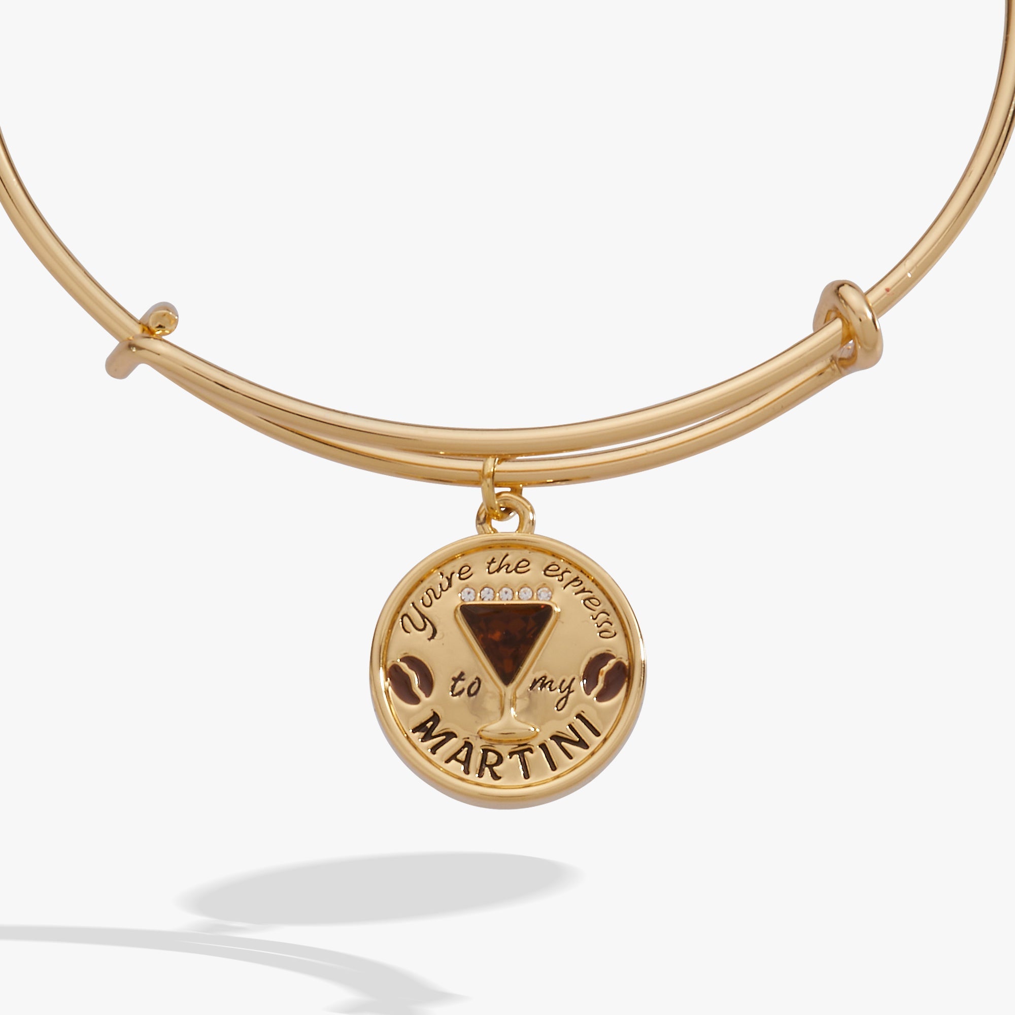 ‘you’re The Espresso To My Martini’ Charm Bangle