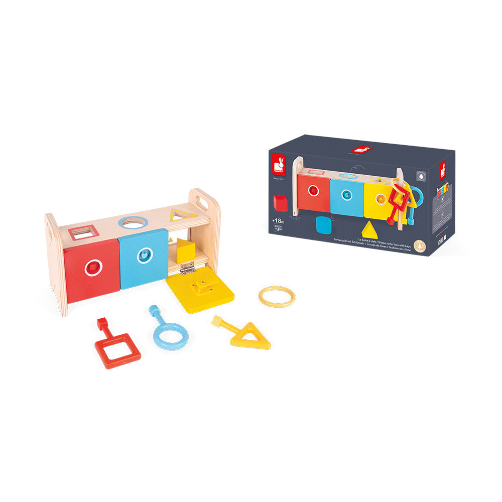 Essential - Shape Sorter Box With Keys