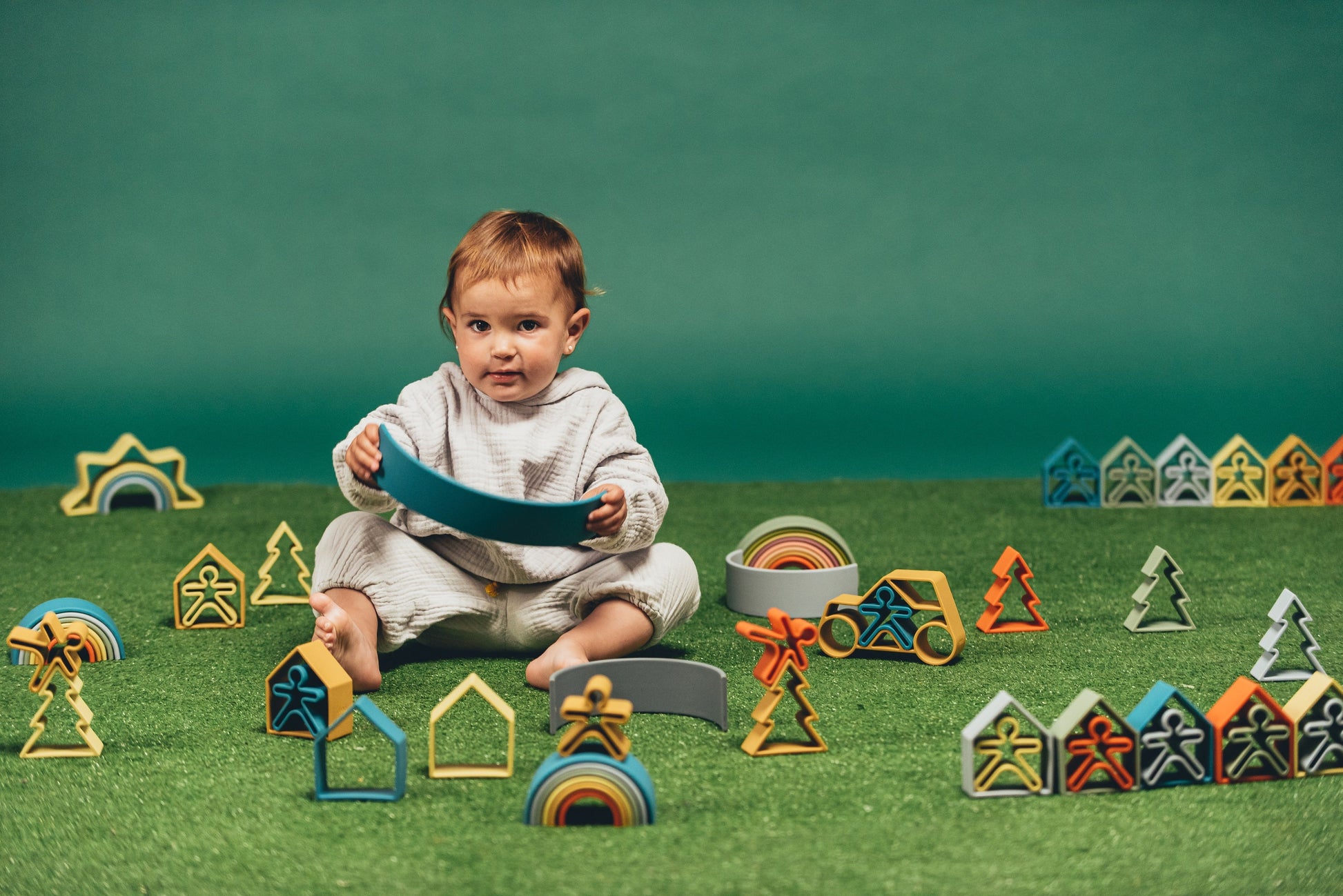 dëna Nature Kids, Houses & Trees 6 Pack
