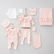 Larissa Pink Newborn Coming Home Set