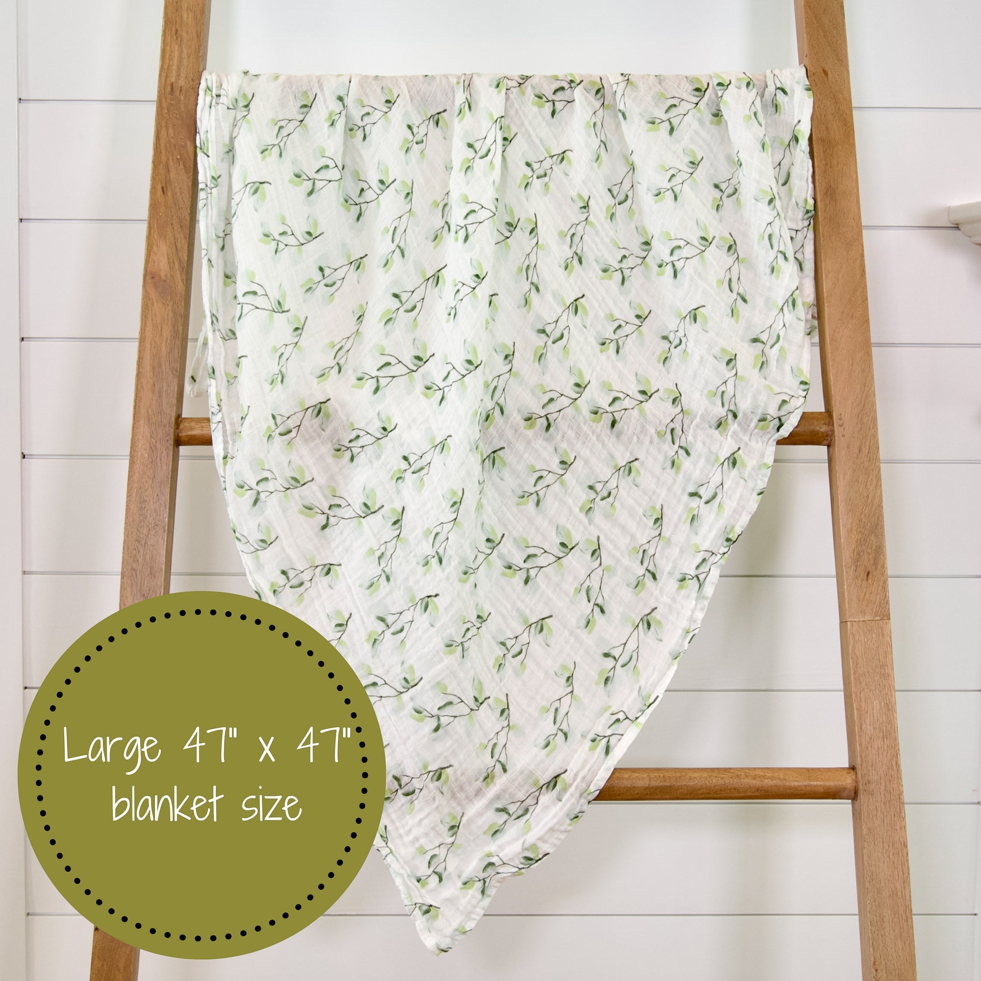 Relaxing Eucalyptus Swaddle Blanket